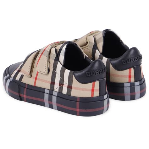 burberry velcro shoes